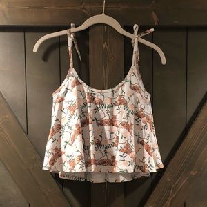 Kortni Jeane Swing Top in Tigers